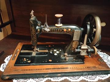 Macchina da cucire antica Muller ( fine '800)