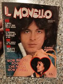 Rivista Il Monello Claudio Baglioni