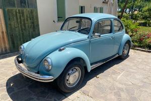 Maggiolino vetro piatto