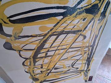 dipinti a olio su carta anni 60