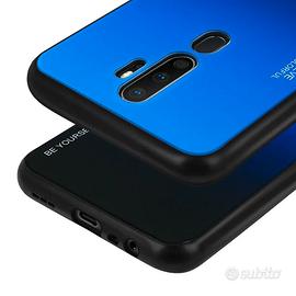 Custodia rigida blu per OPPO a5 2020