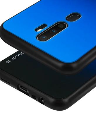 Custodia rigida blu per OPPO a5 2020