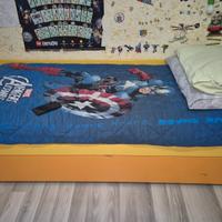Letto singolo bambini/ragazzi con secondo letto