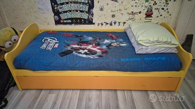 Letto singolo bambini/ragazzi con secondo letto