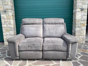 Divano reclinabile 2 posti