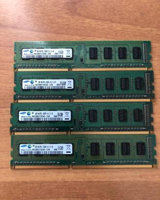 RAM 2GB DDR3 1RX8 PC3 10600U SAMSUNG