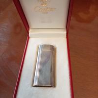 Accendino Cartier argento vintage