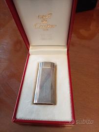 Accendino Cartier argento vintage