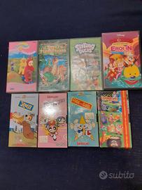 Videocassette cartoni animati