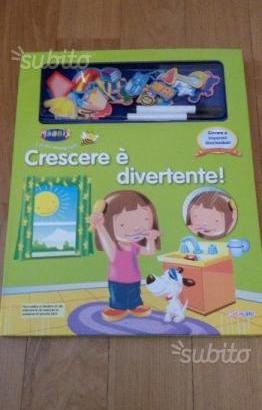 Libri per bambini educativi con giochi