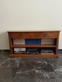 Mobile Basso / Credenza Libreria in Ciliegio Masse