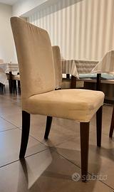 Sedie in legno eleganti e sfoderabili