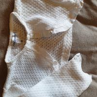 Giacca jeans bimba e coprispalle