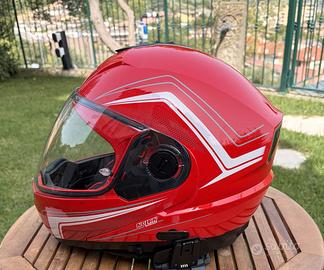 Nolan N104 rosso brillante M – 58 cm – Made Italy