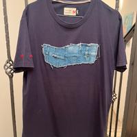 T-shirt Gas blu