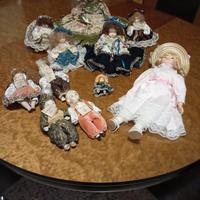 collezione bambole di ceramica antiche 