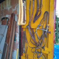Cavallo accessori Western Traino carrozza singola