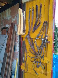 Cavallo accessori Western Traino carrozza singola