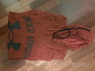 Felpa Under Armour garzata leggera originale rossa