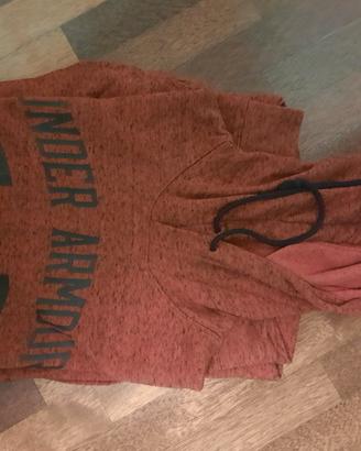 Felpa Under Armour garzata leggera originale rossa