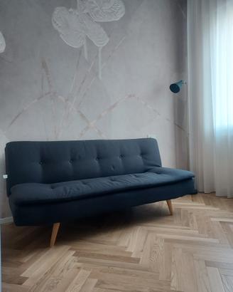 DIVANO LETTO BART – GRIGIO SCURO – NUOVO
