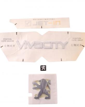 Kit adesivi e stemma Peugeot Vivacity 800713