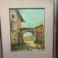 Quadro Gayer anno 1970-1074 con cornice