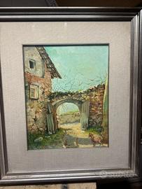 Quadro Gayer anno 1970-1074 con cornice