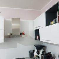 Cucina bianca lucida 