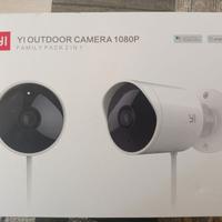 2x YI Outdoor Wifi  IP65 Full HD da 1080P