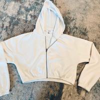 Felpa Bianca Cropped Gilly Hicks tg XS