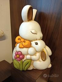 coniglio con cucciolo grande Thun 