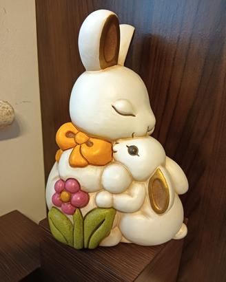 coniglio con cucciolo grande Thun 