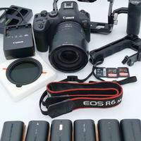Canon EOS R6 Mark II + RF 24-105 + KIT COMPLETO