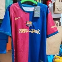 Maglia Barcellona Tg M Lamine Yamal Travis Scott 
