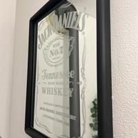 Specchio serigrafato Jack Daniel