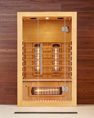 Sauna 2 Posti Infrarossi – 120x105x190 NUOVA