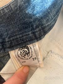 Jeans vita bassa da donna vintage taglia 29