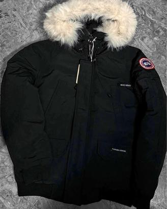 Giacca  Canada Goose pelliccia bianca 