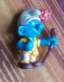 Puffo "I Puffi" escursionista monti orig. anni '80