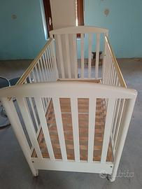 lettino bimbi+materasso 