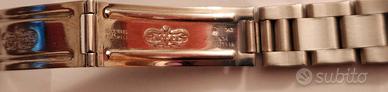 Rolex bracciale in acciaio