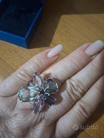 anello swarovski  originale 