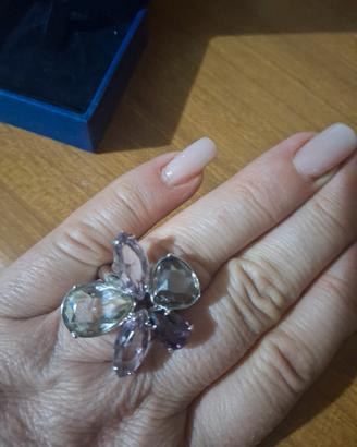 anello swarovski  originale 