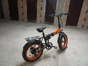 Bici Elettrica Pieghevole Vinco Fat Bike 