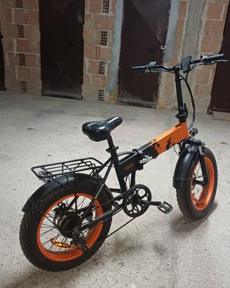 Bici Elettrica Pieghevole Vinco Fat Bike 