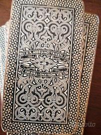 Carte Piacentine vintage ai siliconi dow corning