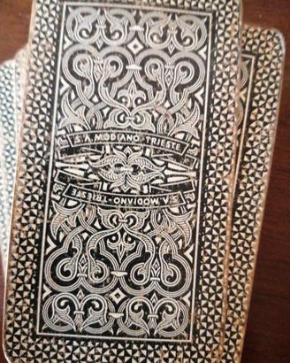 Carte Piacentine vintage ai siliconi dow corning