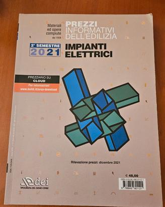 prezzi edilizia impianti elettrici 2021 dei