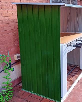 Legnaia Vida XL acciaio zincato 163x83x154